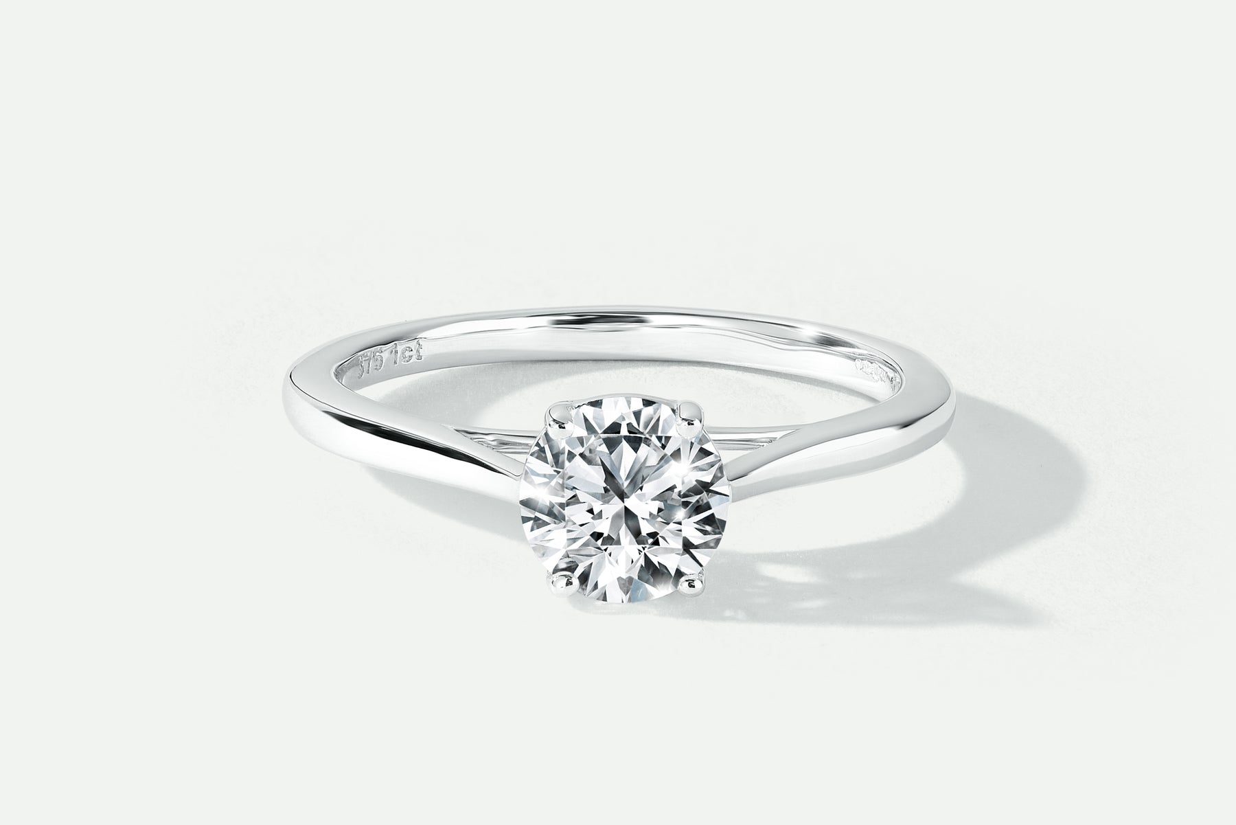 Lab Grown Diamond Solitaire Engagement Ring