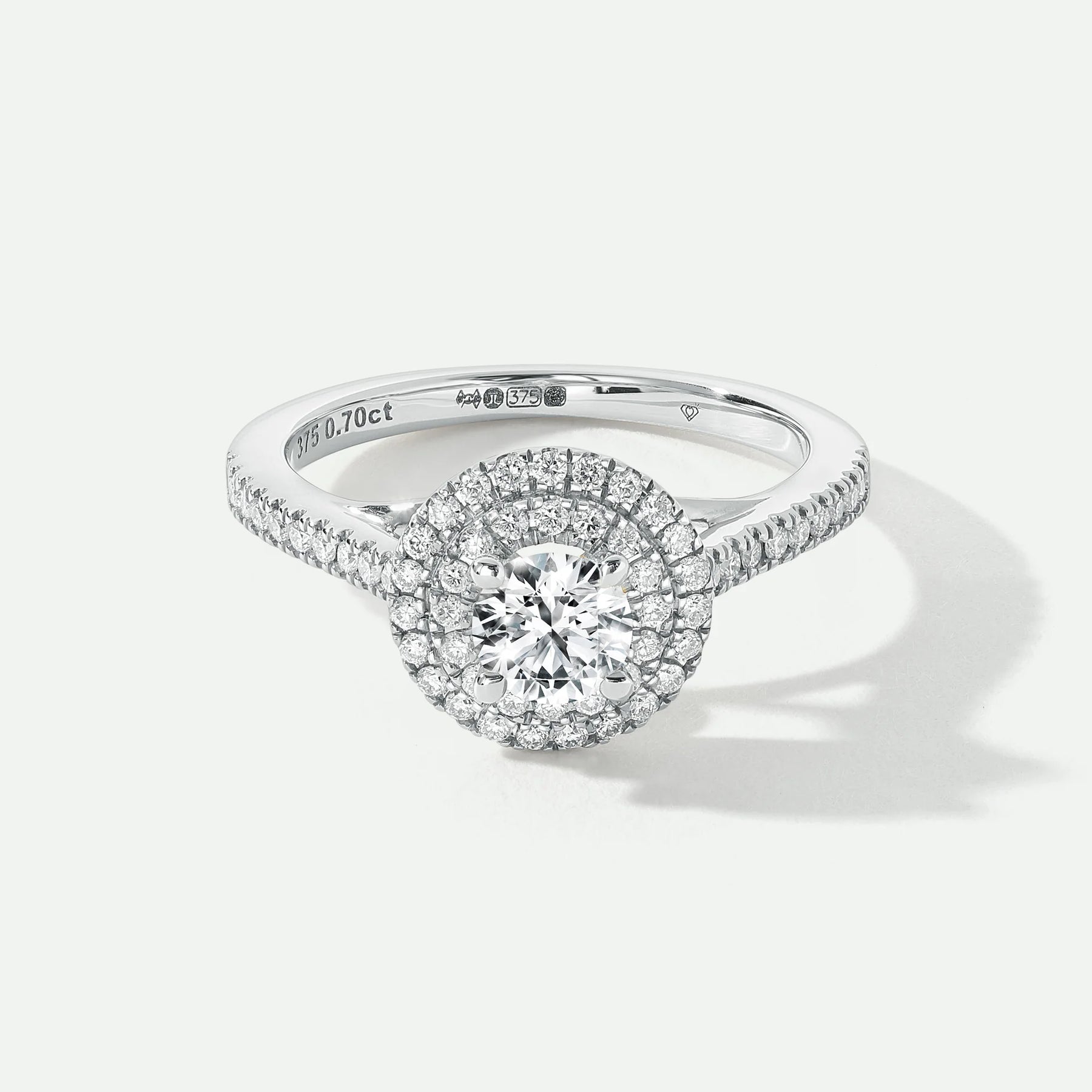 What is a halo ring?