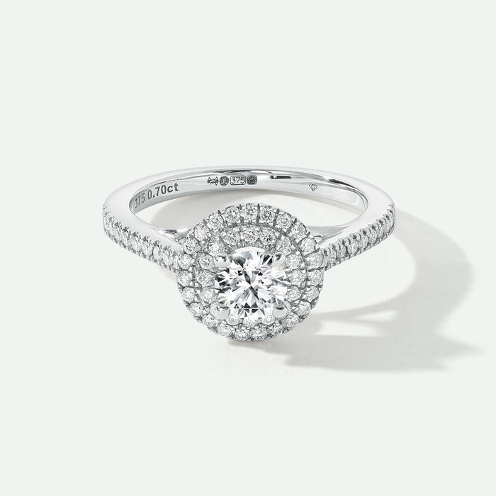 What is a halo ring?