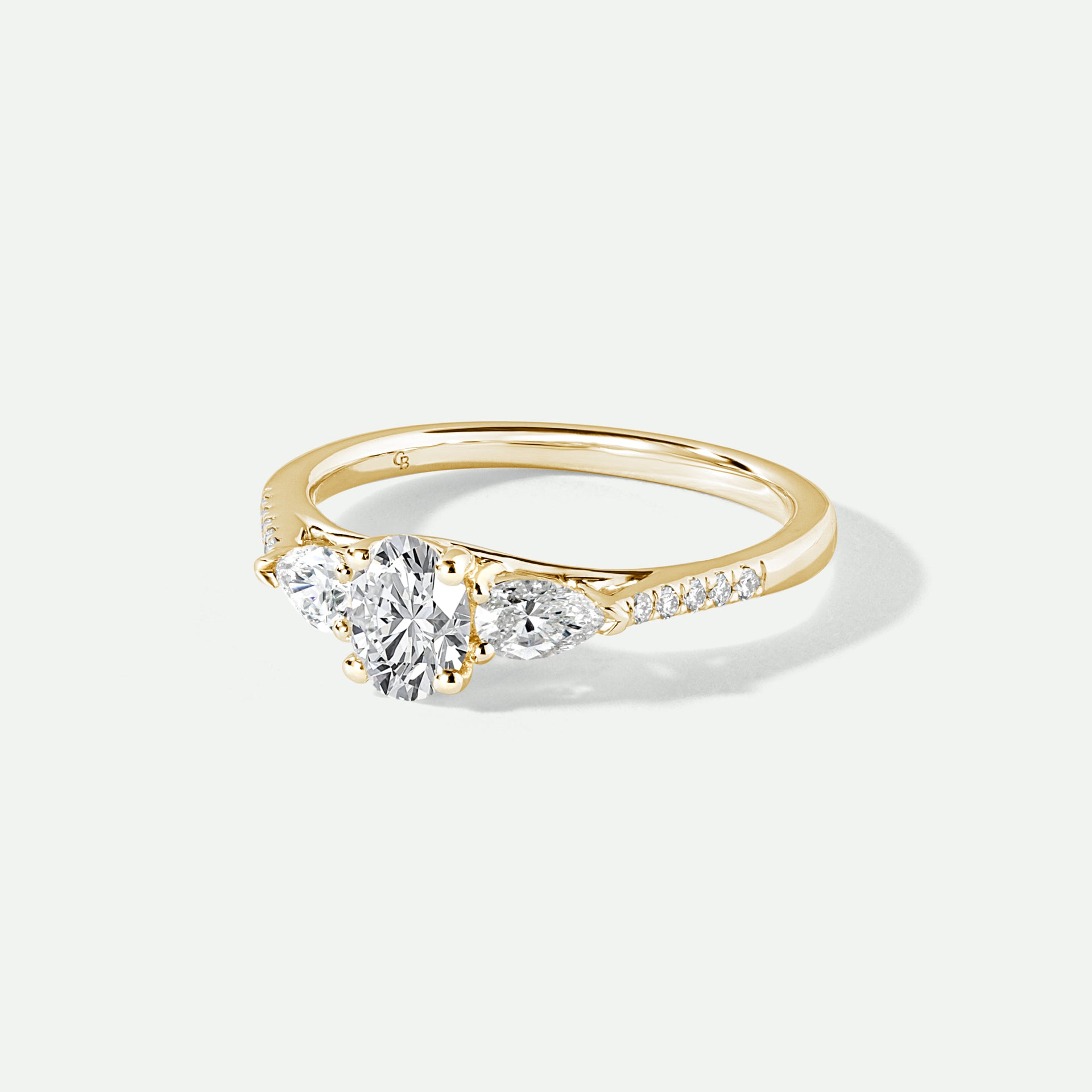 Alissa | 9ct Yellow Gold 0.75ct tw Lab Grown Diamond Engagement Ring