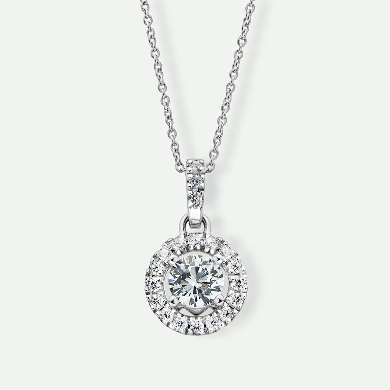 Ana | 9ct White Gold 0.33ct tw Lab Grown Diamond Necklace