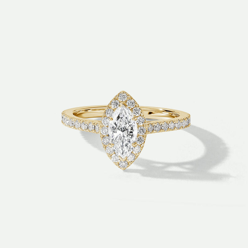 Astra | 18ct Yellow Gold 1ct tw Lab Grown Diamond Ring