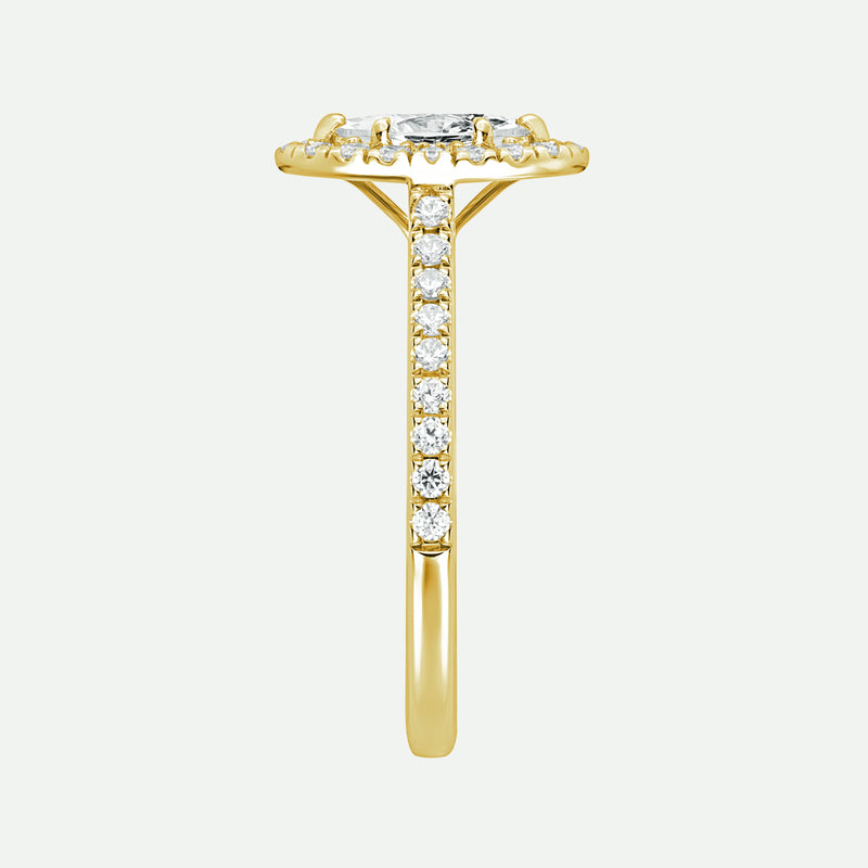 Astra | 18ct Yellow Gold 1ct tw Lab Grown Diamond Ring