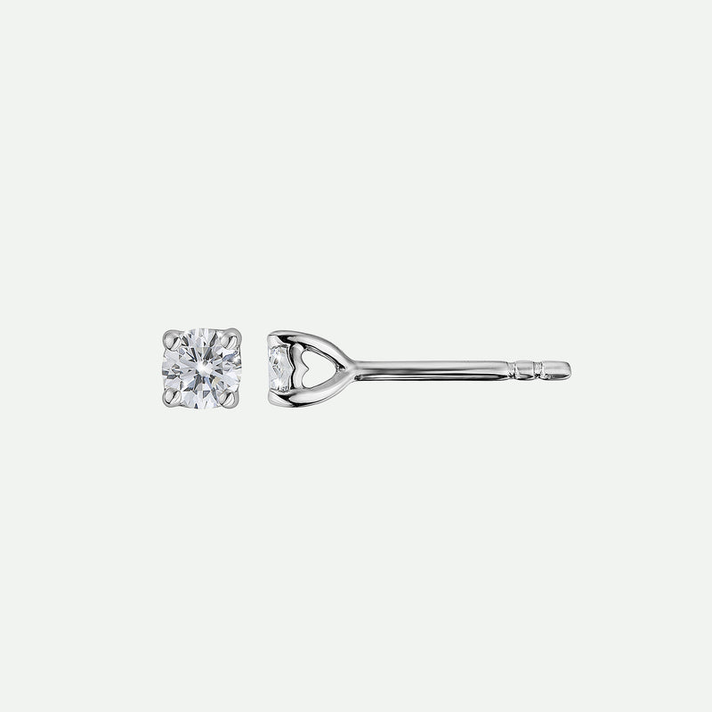 Bonnie | 9ct White Gold 0.25ct tw Lab Grown Diamond Earrings