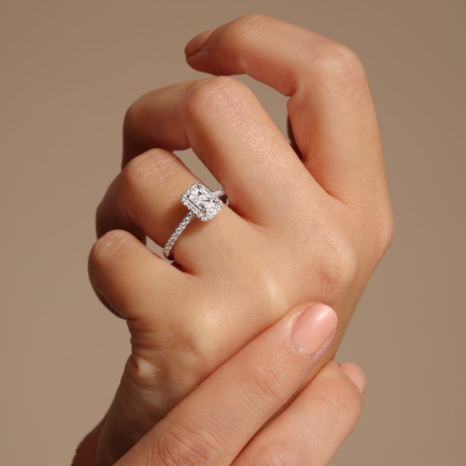 Norma | 18ct White Gold 1ct tw Lab Grown Diamond Ring