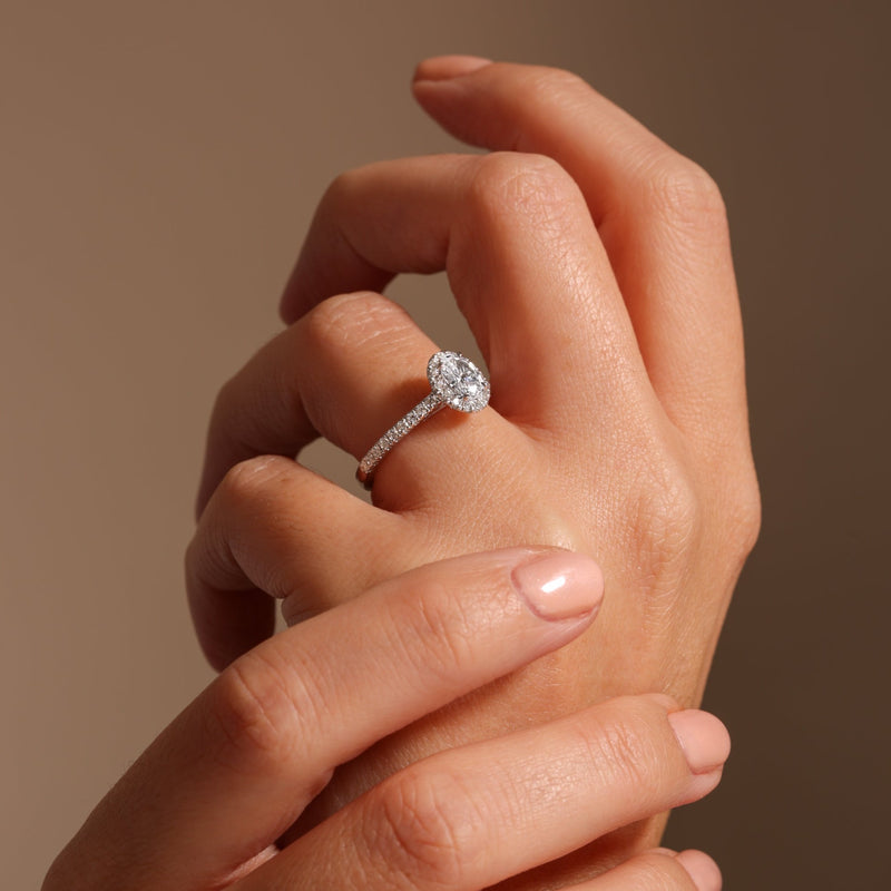 Darcy | 18ct White Gold 1ct tw Lab Grown Diamond Ring
