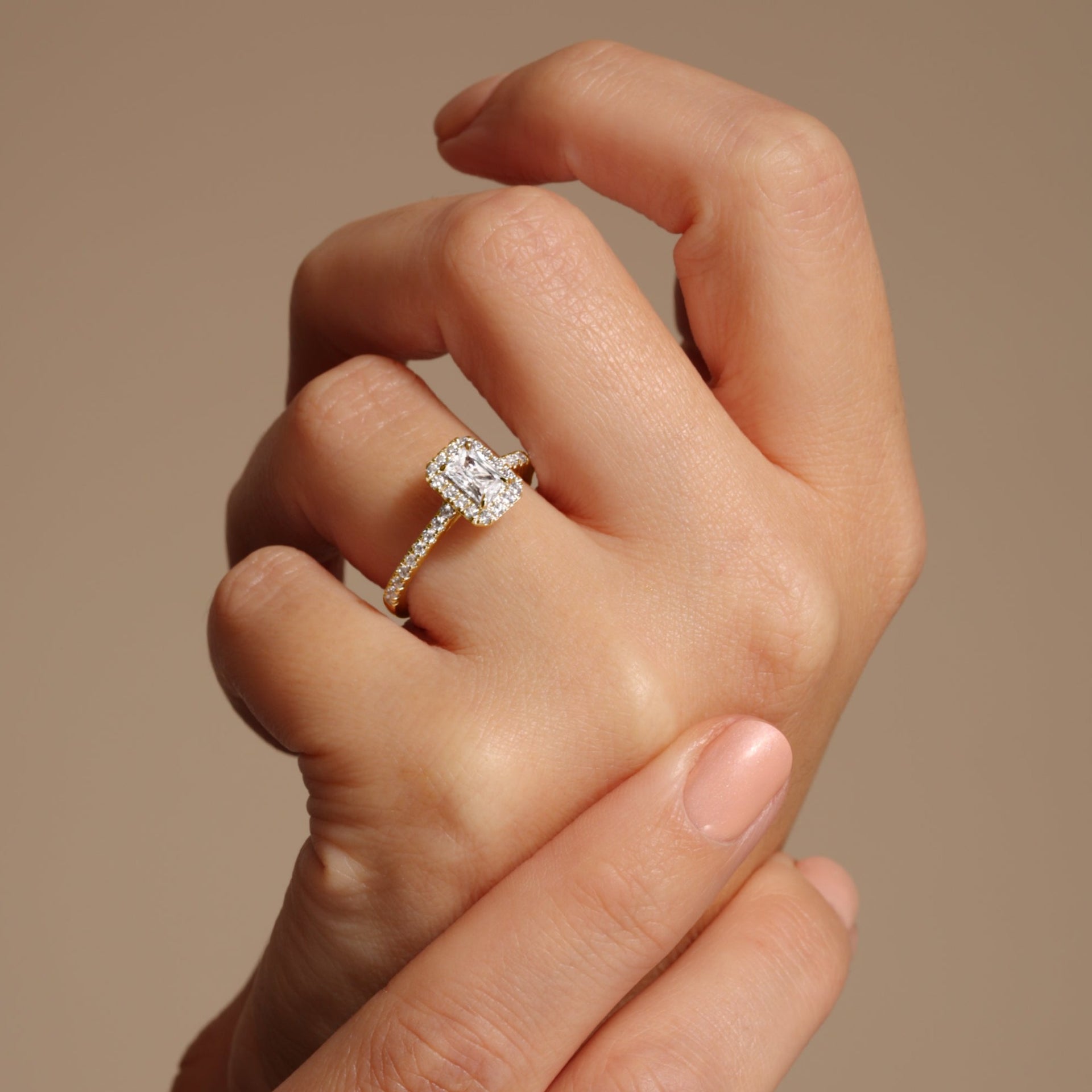 Norma | 18ct Yellow Gold 1ct tw Lab Grown Diamond Ring