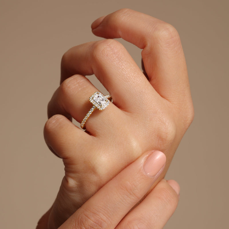 Norma | 18ct Yellow Gold 1ct tw Lab Grown Diamond Ring