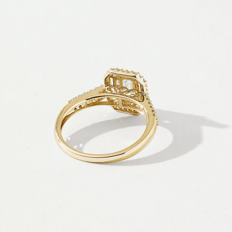 Gwen | 9ct Yellow Gold 0.66ct tw Lab Grown Diamond Engagement Ring