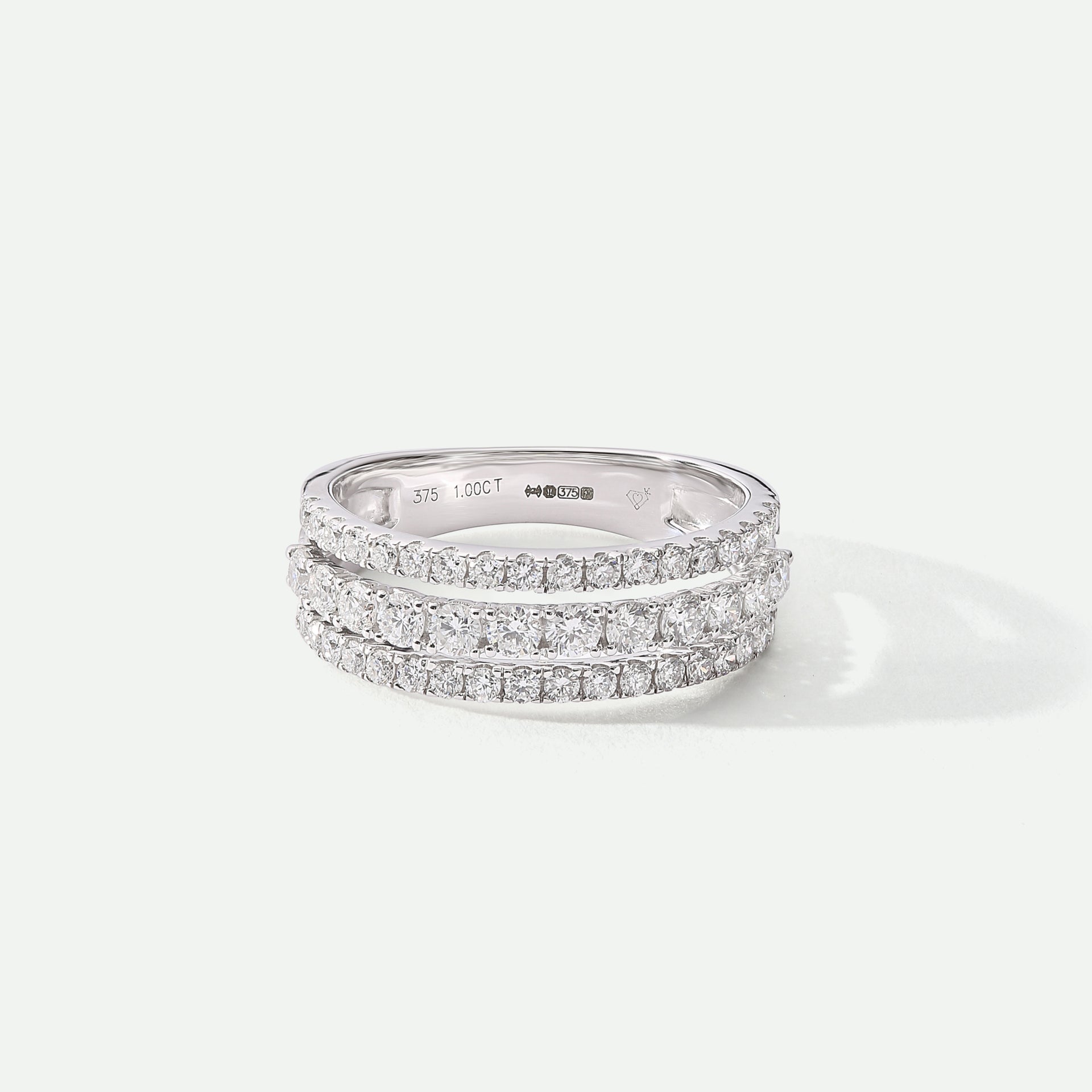 Colette | 9ct White Gold 1ct tw Lab Grown Diamond Ring