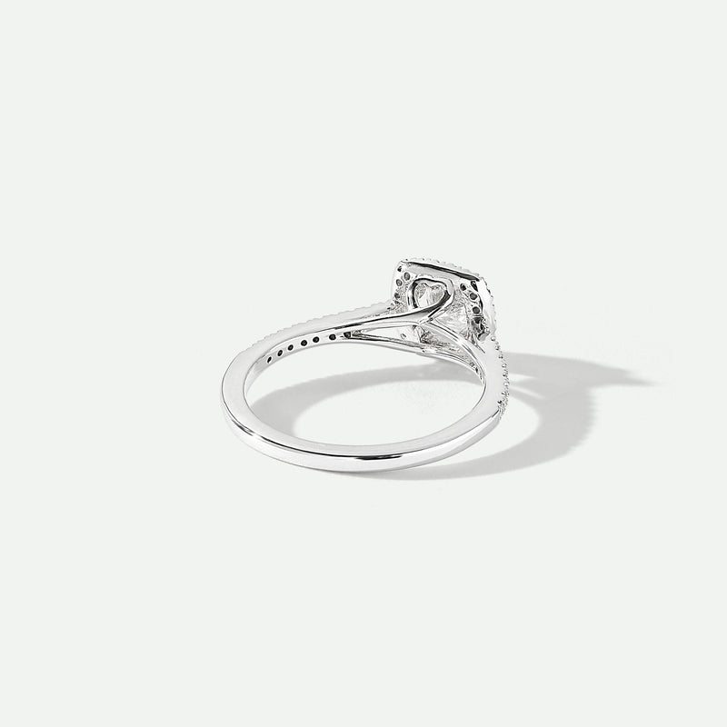 Cynthia | 9ct White Gold 0.70ct tw Lab Grown Diamond Halo Ring