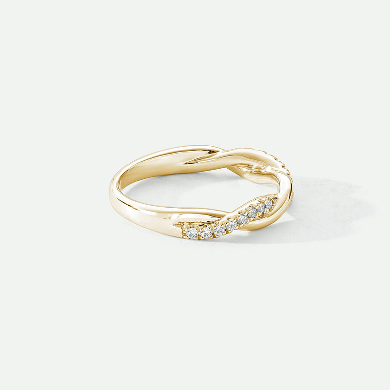 Erin | 9ct Yellow Gold 0.19ct tw Lab Grown Diamond Ring