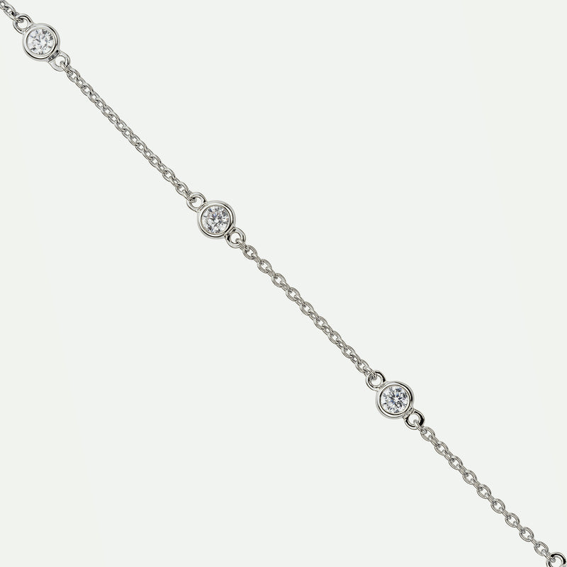 Fella | 9ct White Gold 0.40ct tw Lab Grown Diamond Bracelet