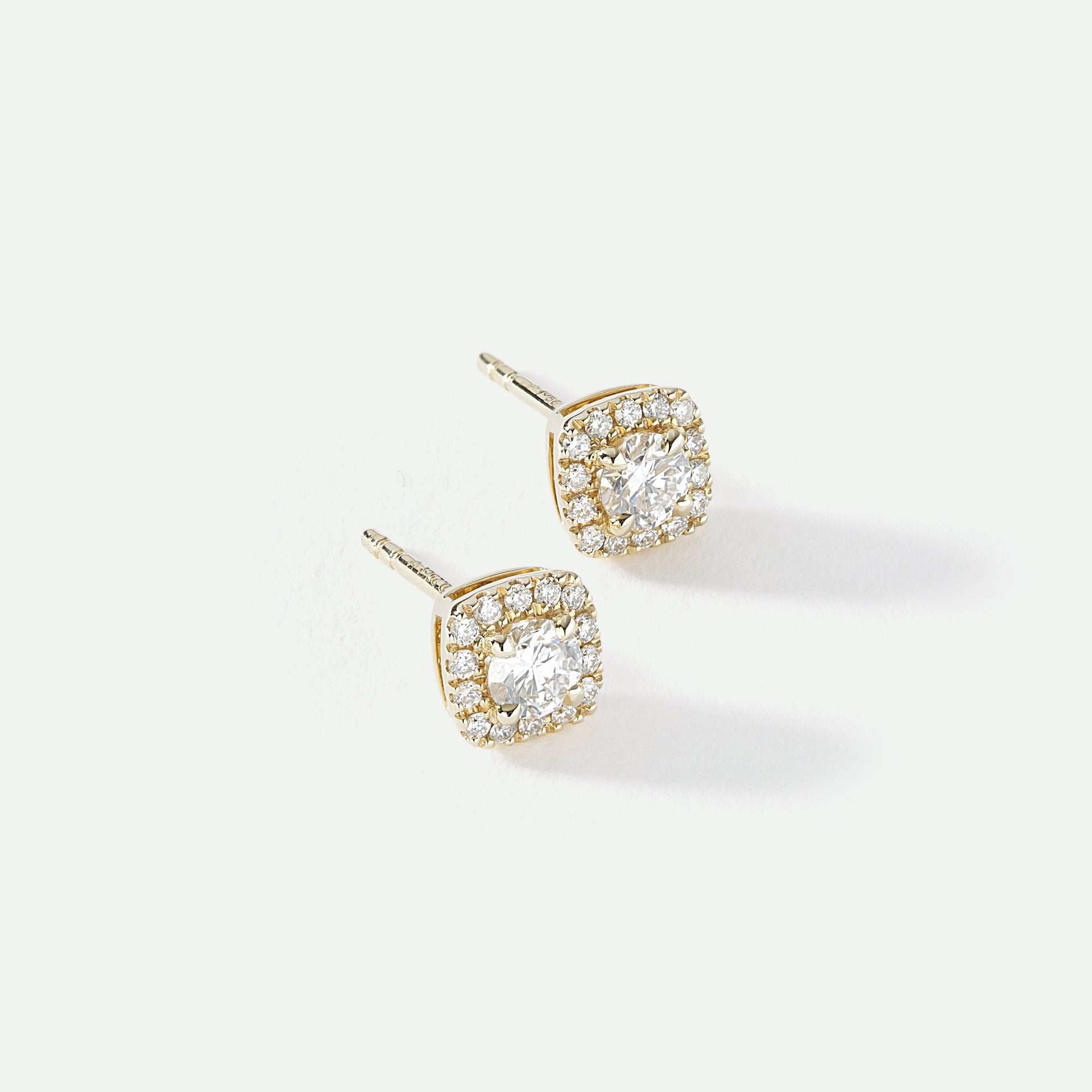 Frances | 9ct Yellow Gold 0.50ct tw Lab Grown Diamond Earrings