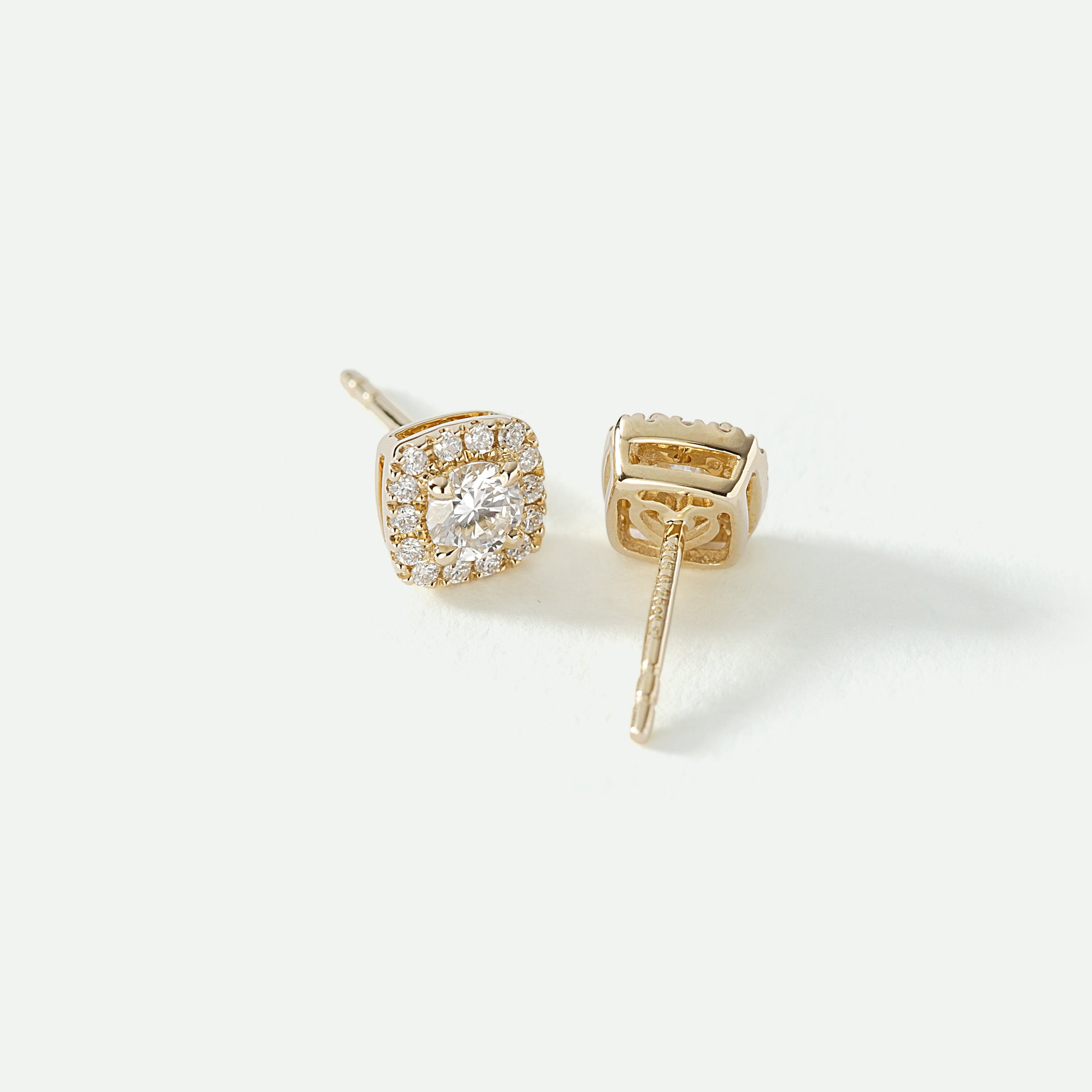 Frances | 9ct Yellow Gold 0.50ct tw Lab Grown Diamond Earrings