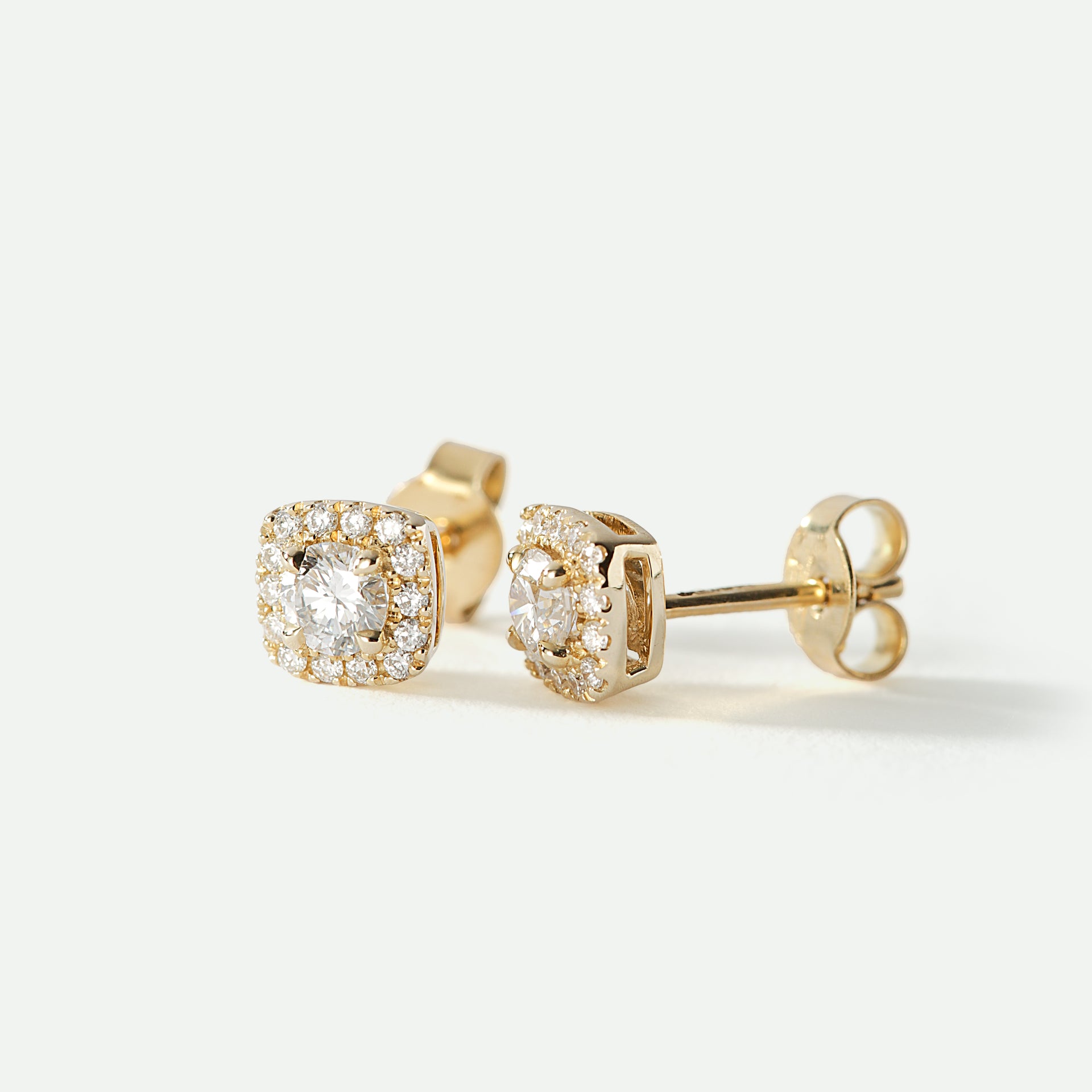 Frances | 9ct Yellow Gold 0.50ct tw Lab Grown Diamond Earrings