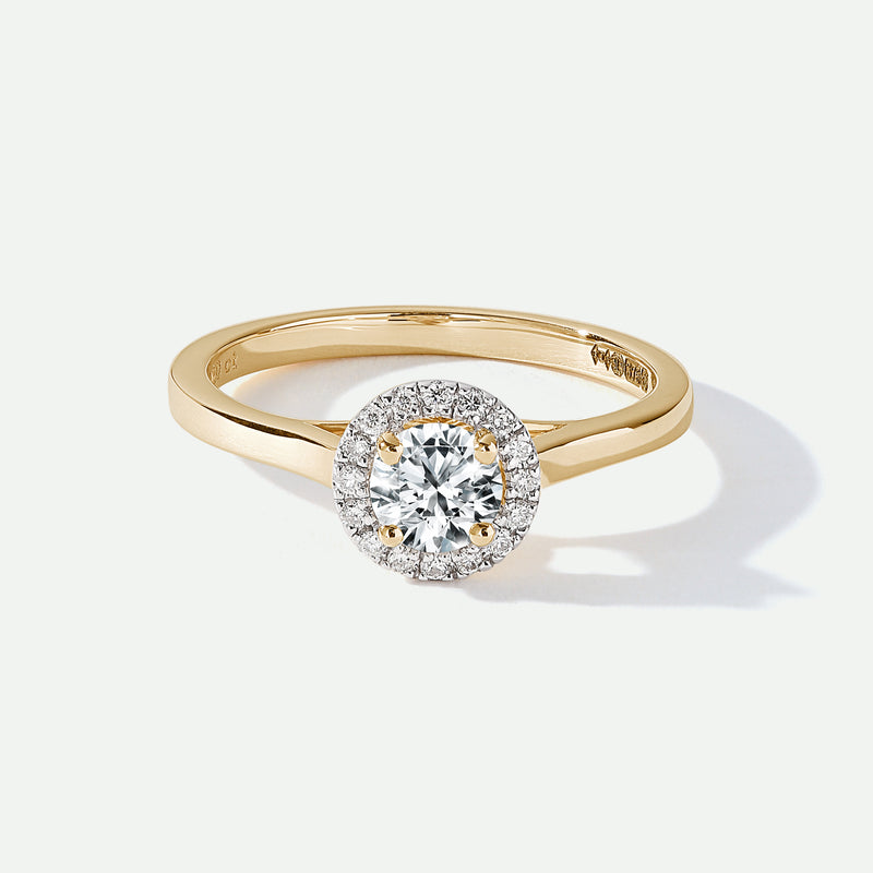 Ida | 9ct Yellow Gold 0.50ct tw Lab Grown Diamond Ring