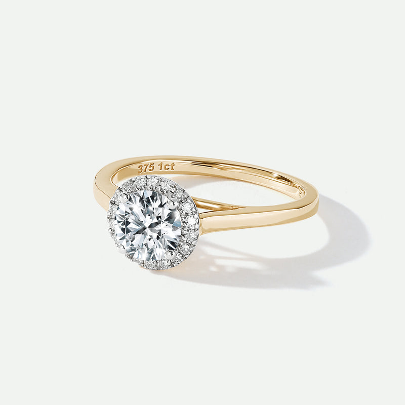 Ida | 18ct Yellow Gold 1ct tw Lab Grown Diamond Ring