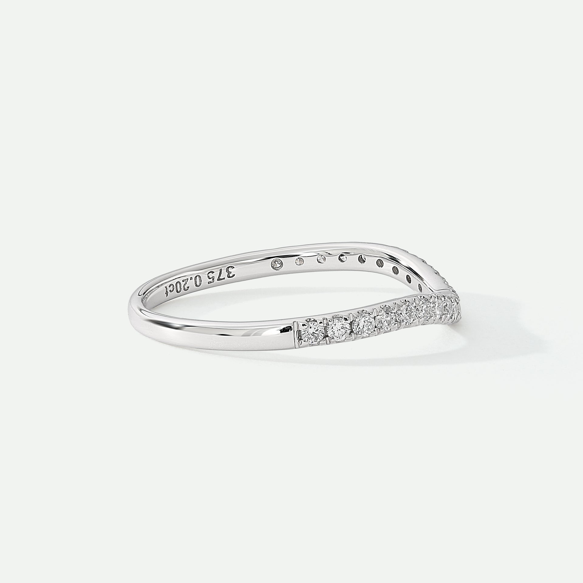 Layla | 9ct White Gold 0.20ct tw Lab Grown Diamond Ring