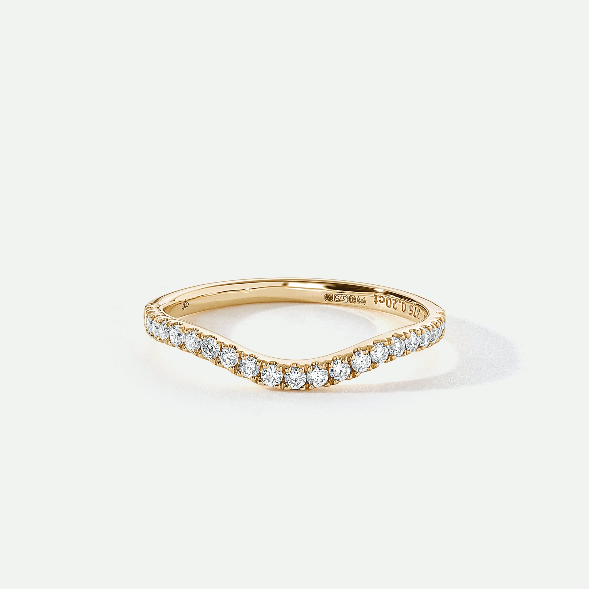 Layla | 9ct Yellow Gold 0.20ct tw Lab Grown Diamond Ring