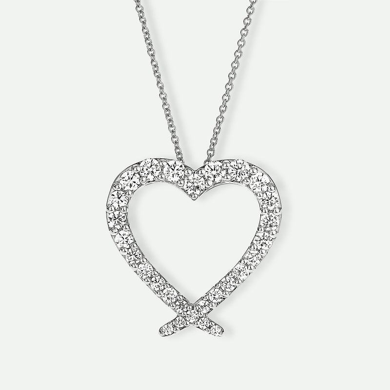 Liza | 9ct White Gold 0.50ct tw Lab Grown Diamond Necklace