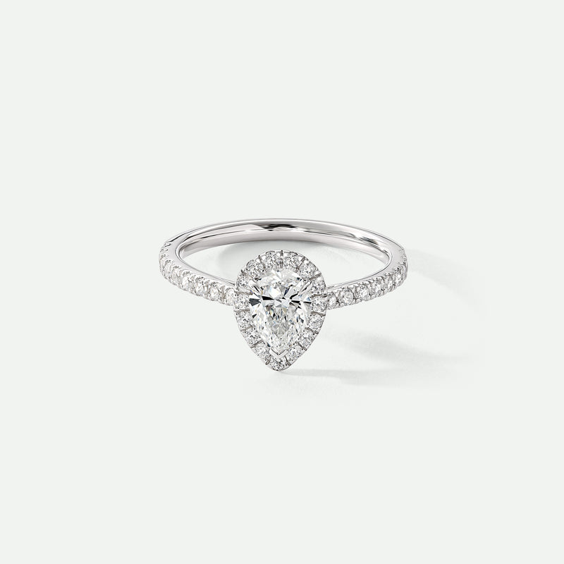 Mila | 18ct White Gold 1ct tw Lab Grown Diamond Ring