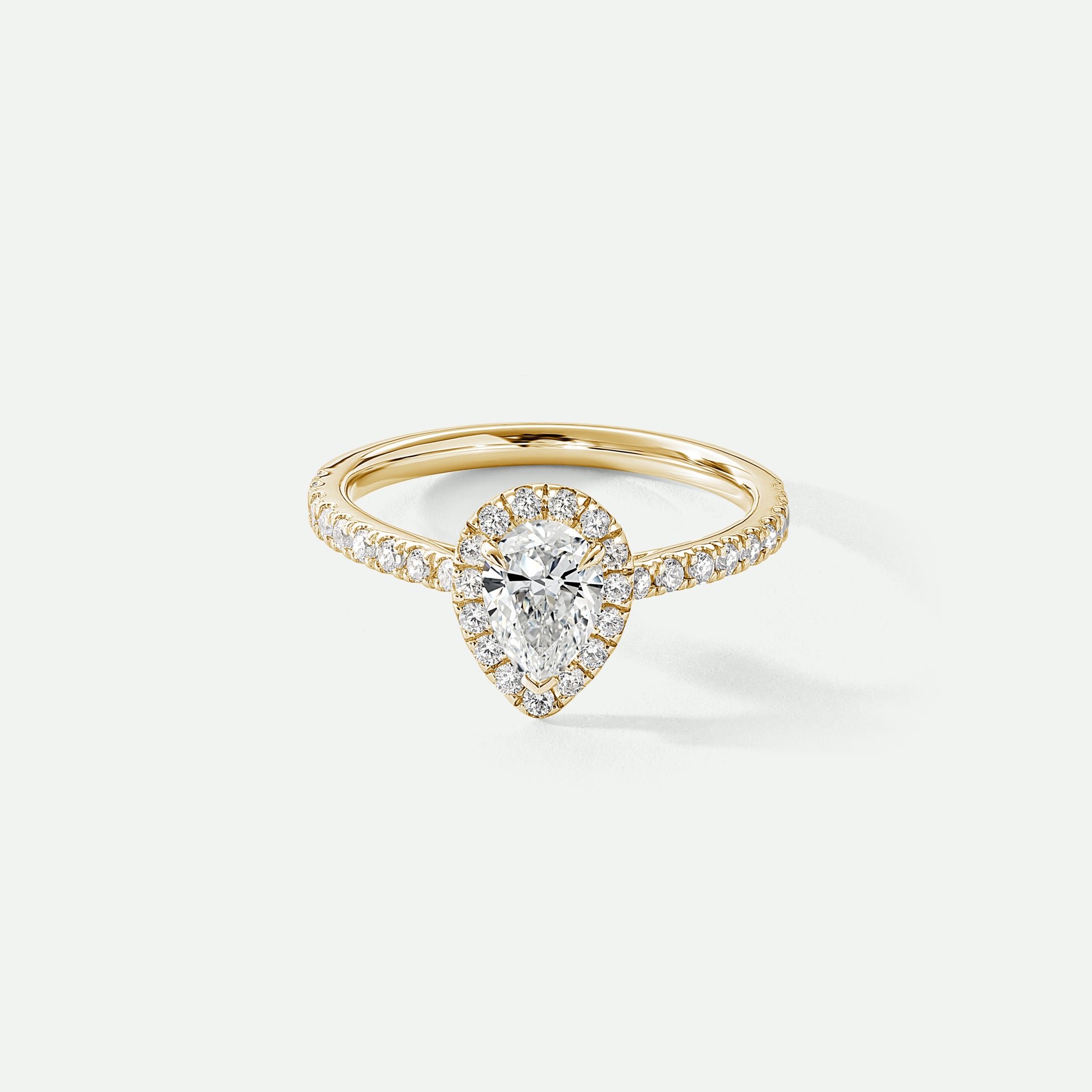 Mila | 18ct Yellow Gold 1ct tw Lab Grown Diamond Ring
