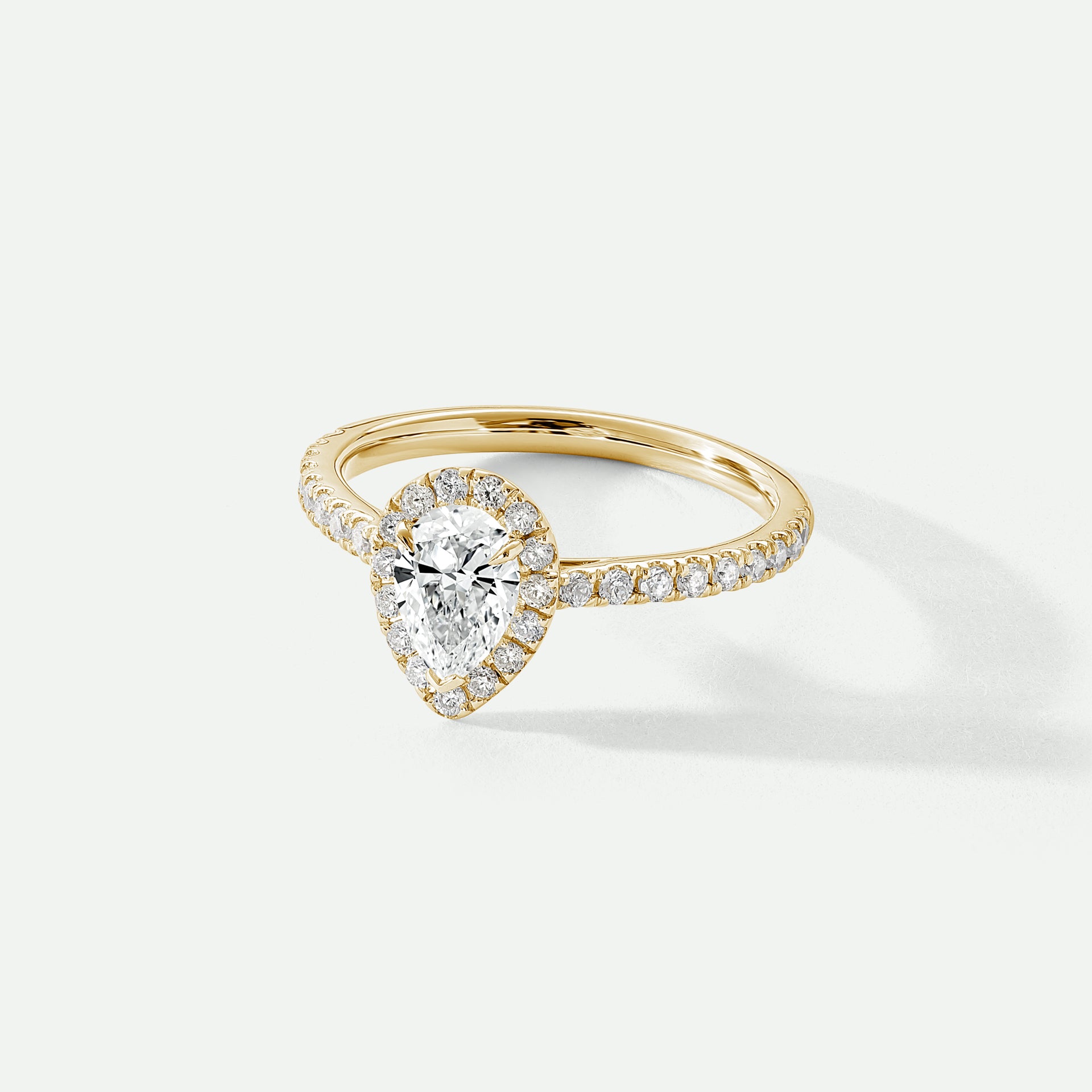 Mila | 18ct Yellow Gold 1ct tw Lab Grown Diamond Ring
