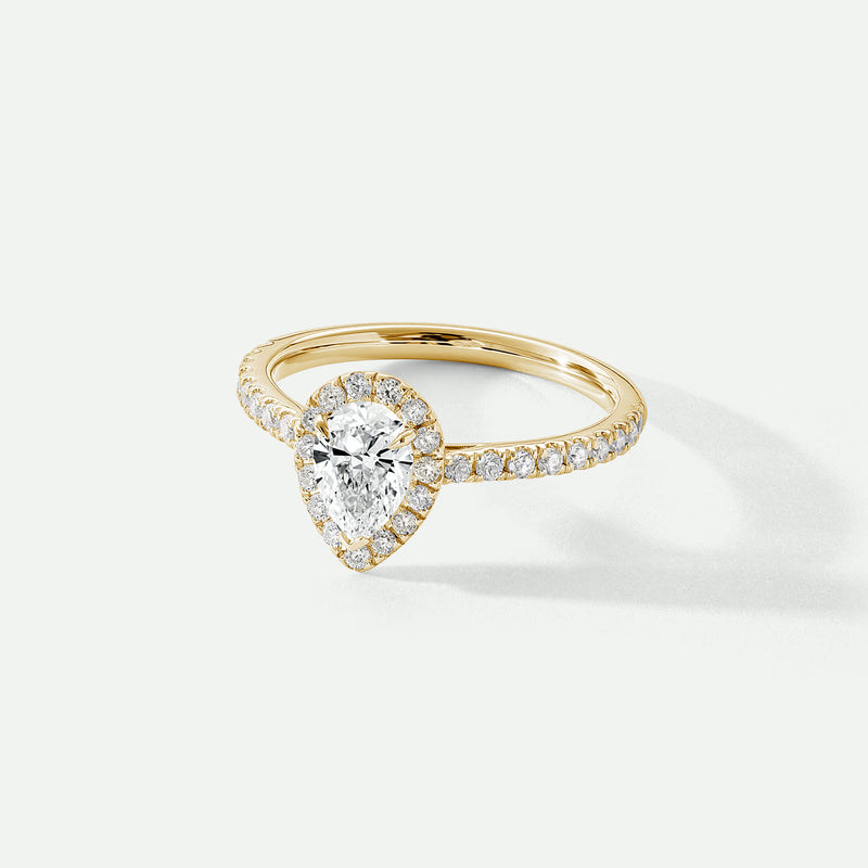Mila | 18ct Yellow Gold 1ct tw Lab Grown Diamond Ring
