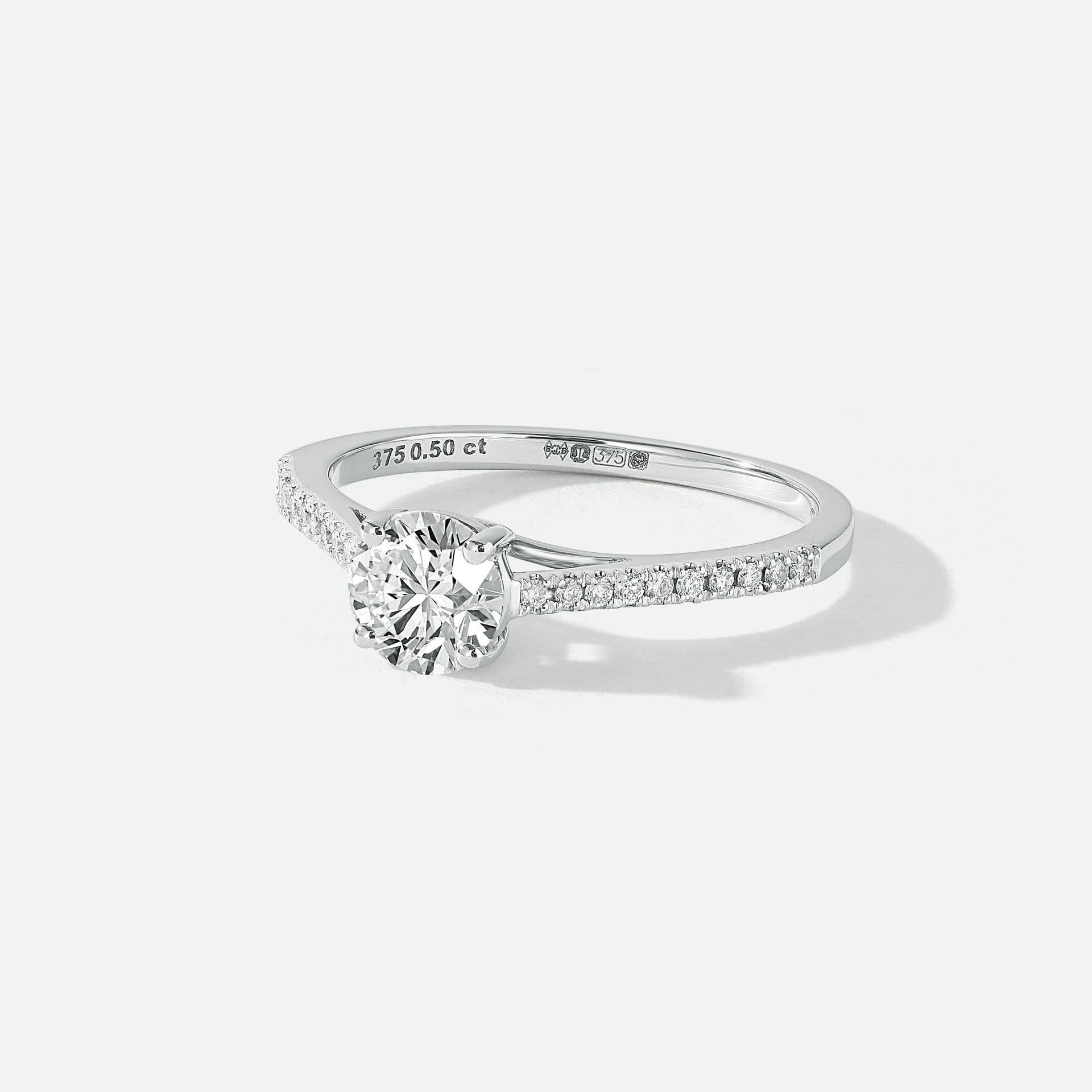 Margot | 9ct White Gold 0.50ct tw Lab Grown Diamond Ring