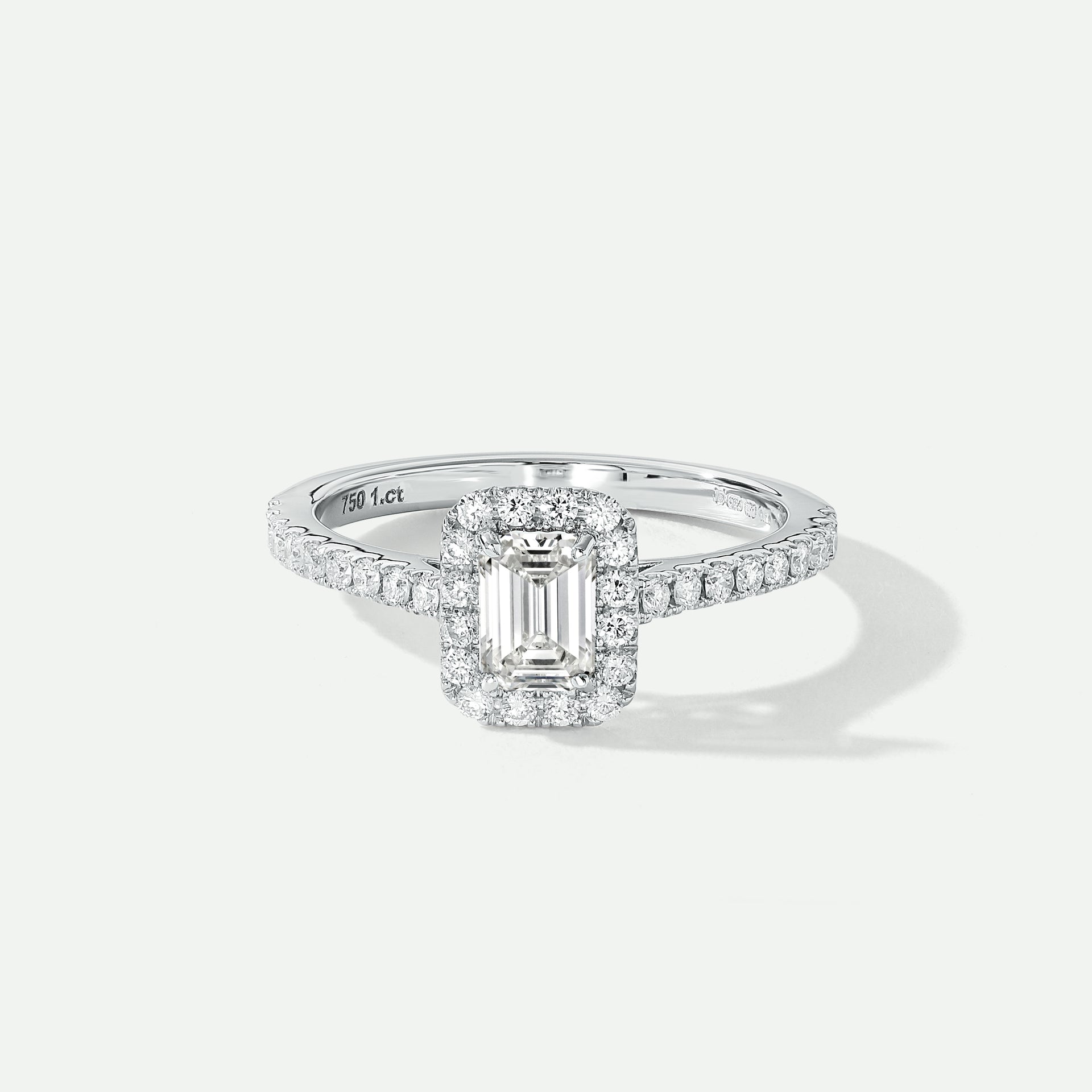 Norma | 18ct White Gold 1ct tw Lab Grown Diamond Ring