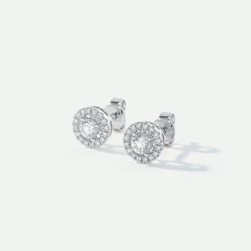 Orla | 9ct White Gold 0.50ct tw Lab Grown Diamond Earrings
