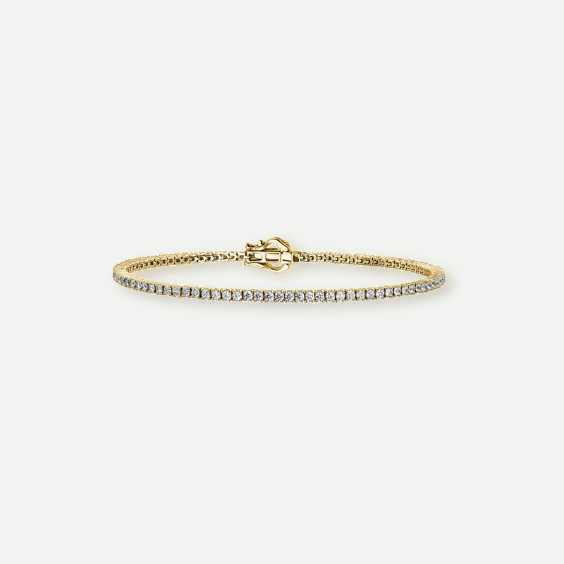 Penelope | 9ct Yellow Gold 2ct tw Lab Grown Diamond Bracelet