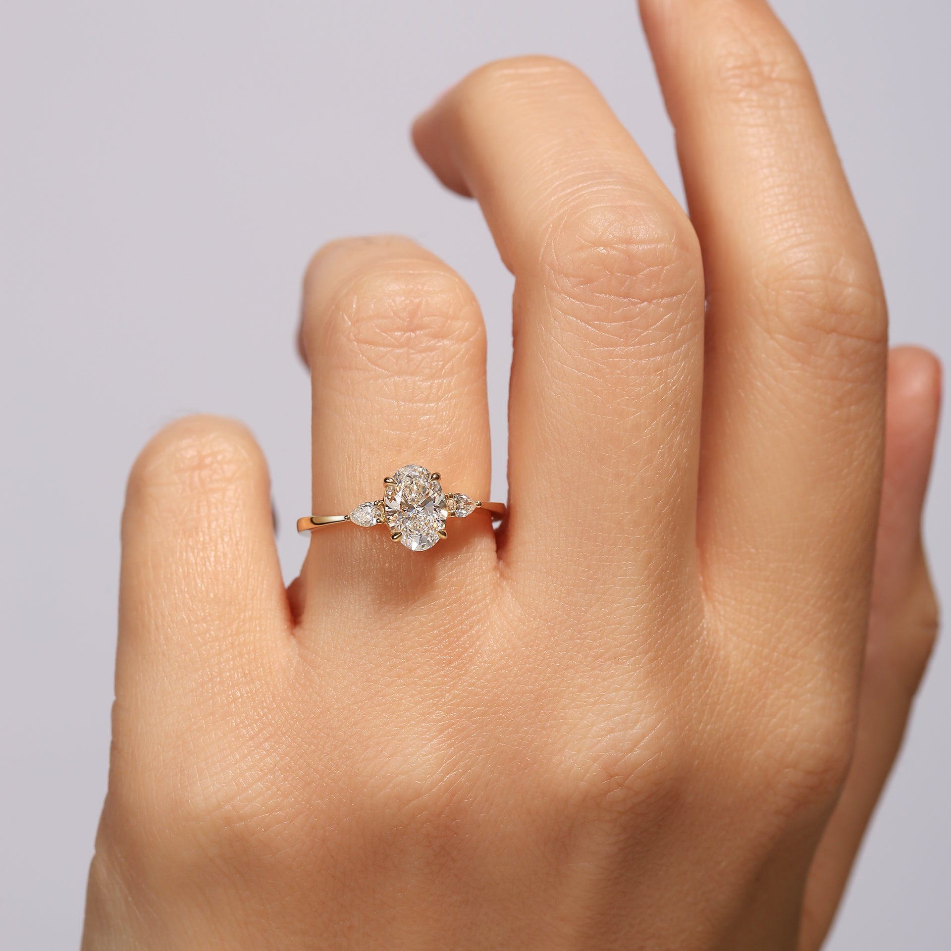 Rebecca | 18ct Yellow Gold 1ct tw Lab Grown Diamond Engagement Ring