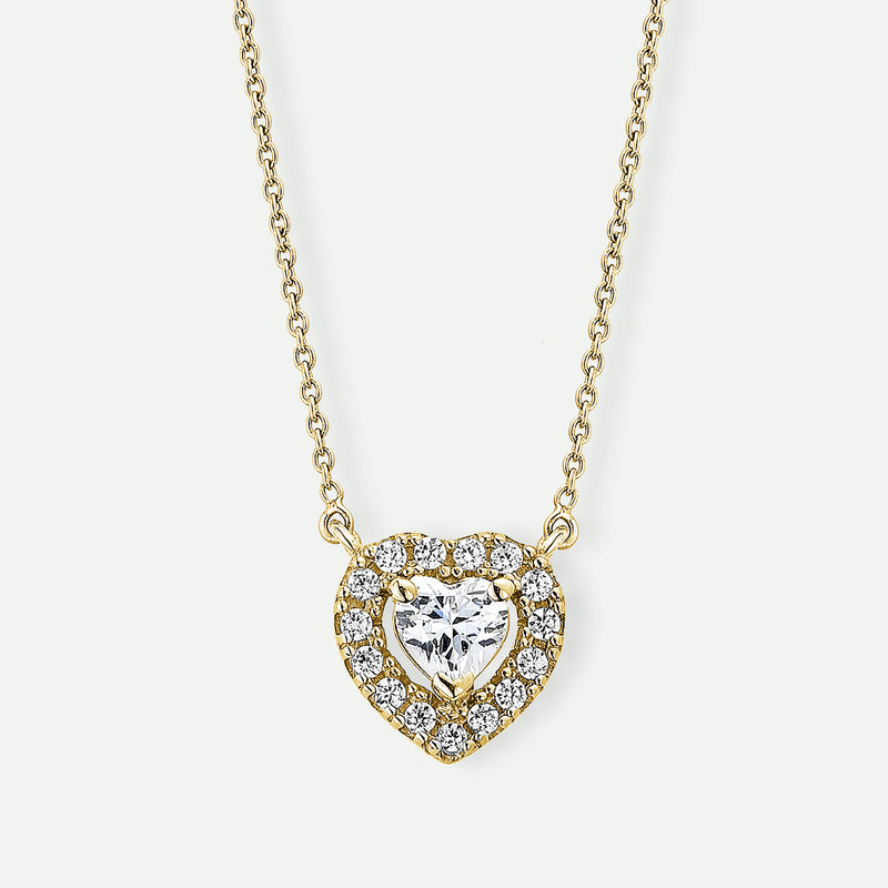 Tessa | 9ct Yellow Gold 0.25ct tw Lab Grown Diamond Necklace