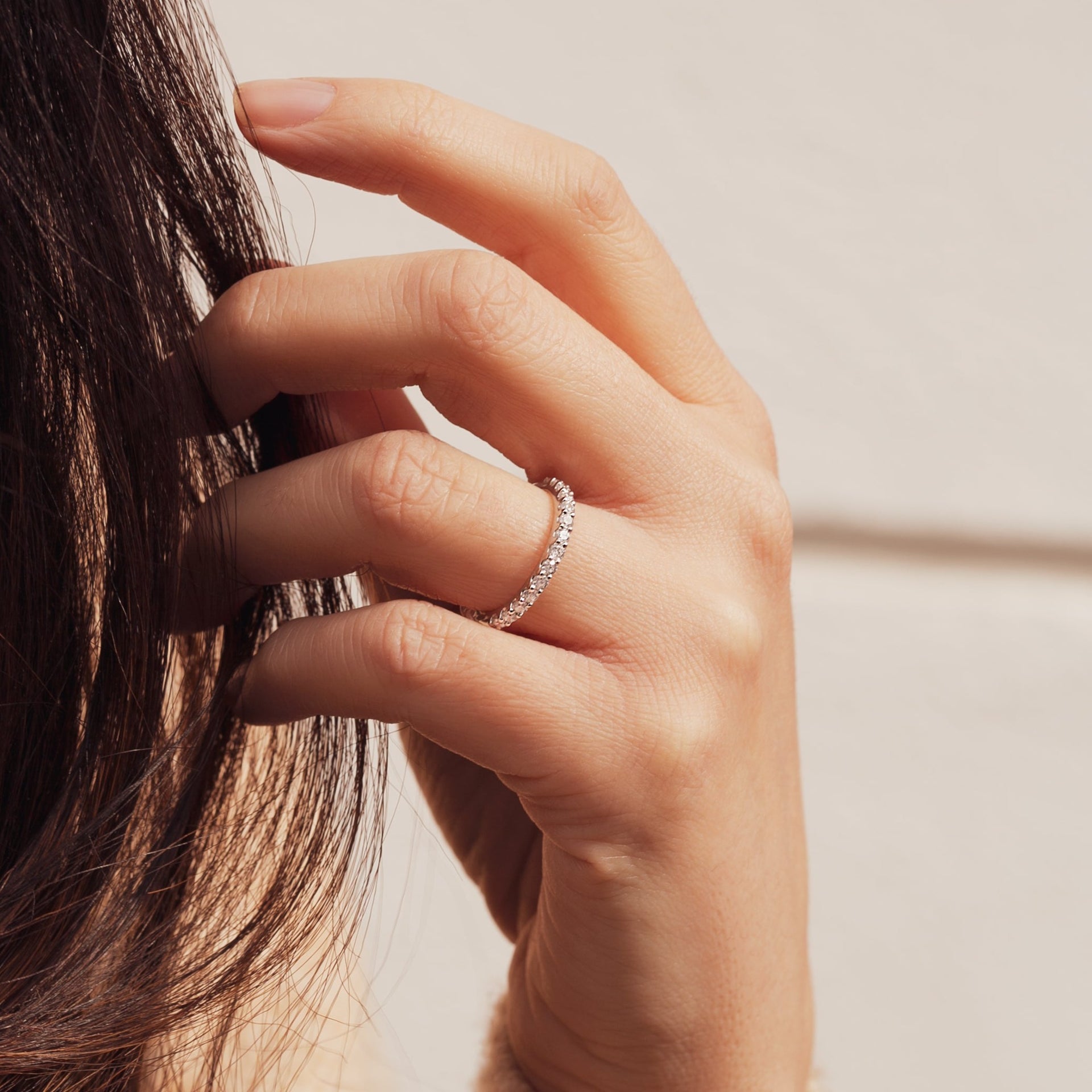 Odette | 9ct White Gold 0.50ct tw Lab Grown Diamond Ring