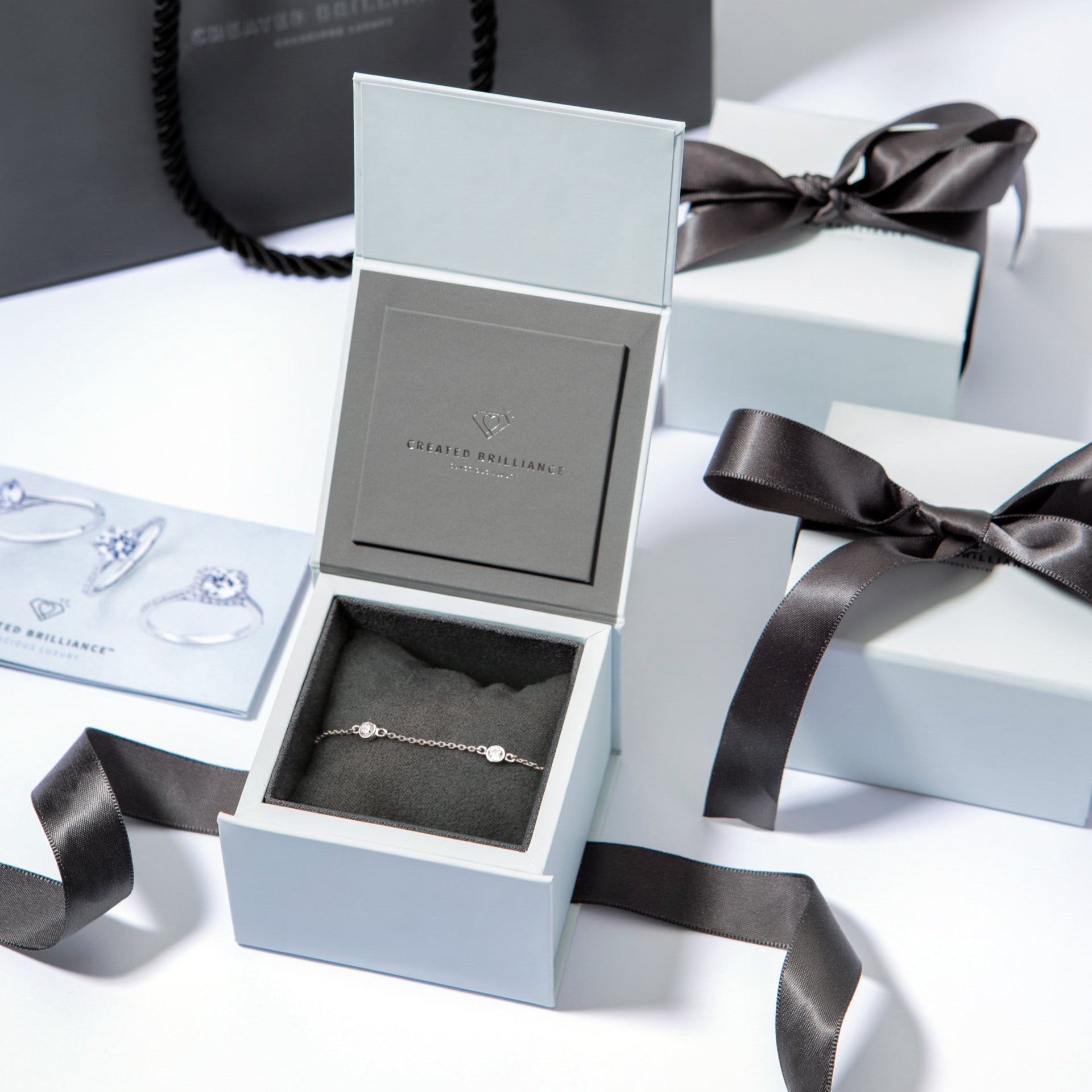 Fella | 9ct White Gold 0.40ct tw Lab Grown Diamond Bracelet