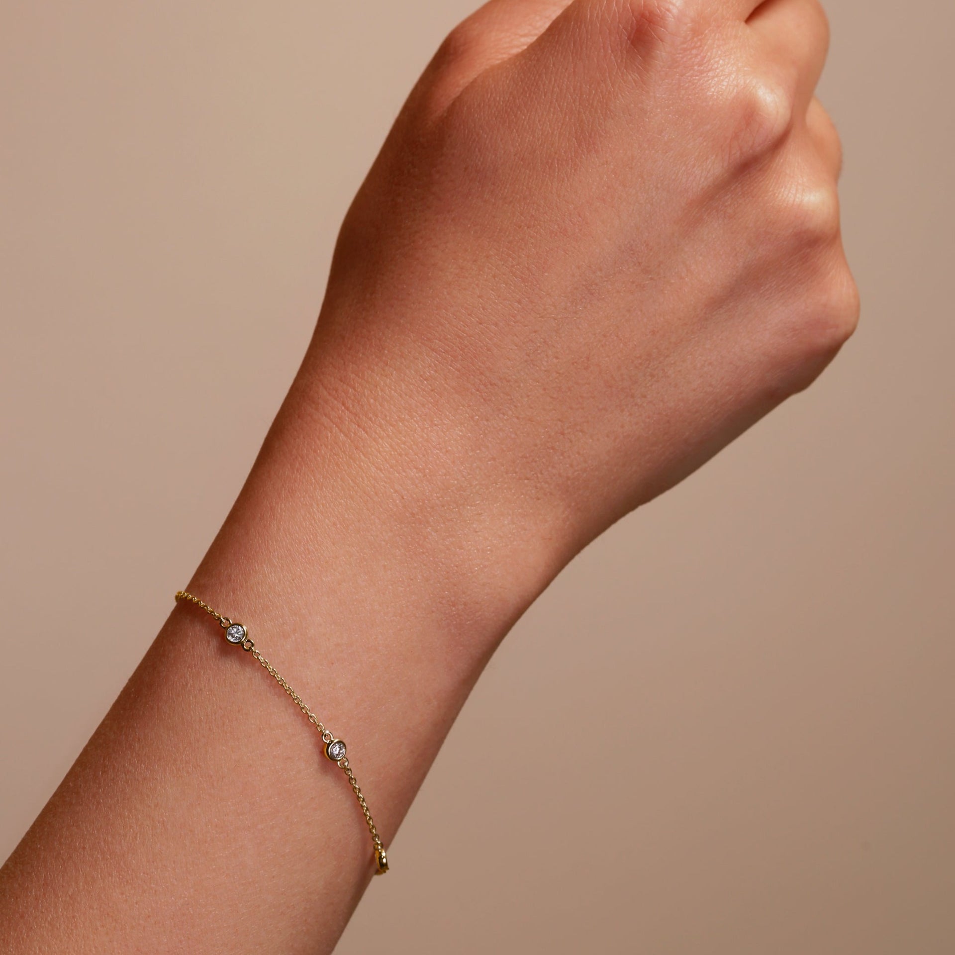 Fella | 9ct Yellow Gold 0.40ct tw Lab Grown Diamond Bracelet