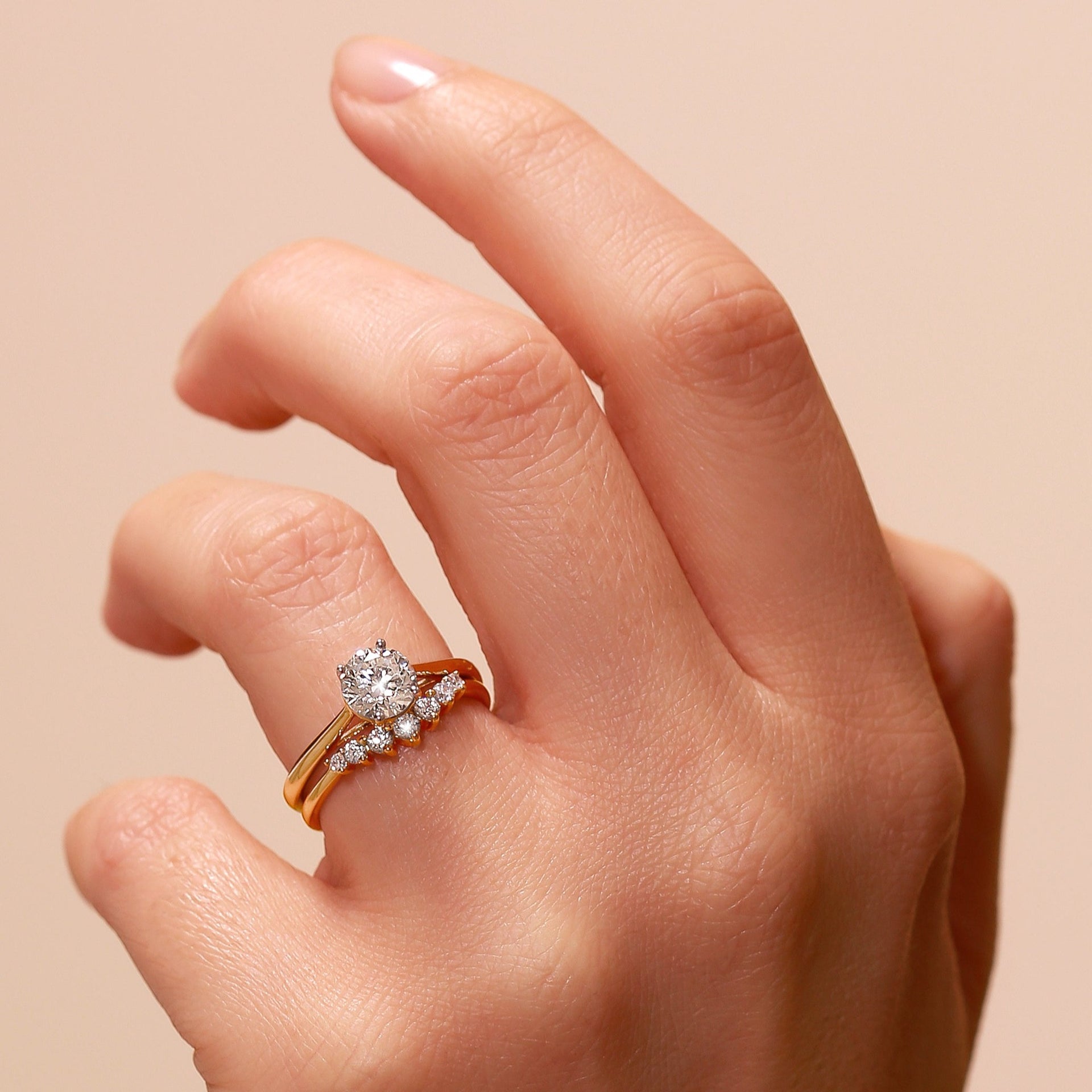 Celia | 18ct Yellow Gold 1ct Lab Grown Diamond Ring