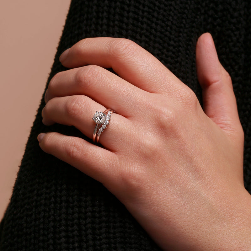 Grace | 9ct White Gold 0.23ct tw Lab Grown Diamond Ring