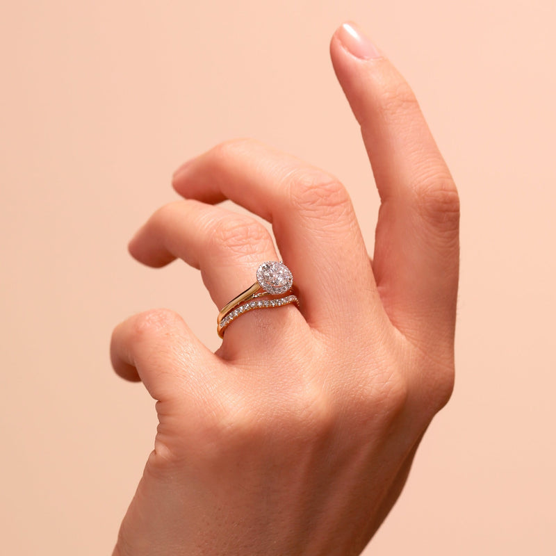 Ida | 18ct Yellow Gold 1ct tw Lab Grown Diamond Ring