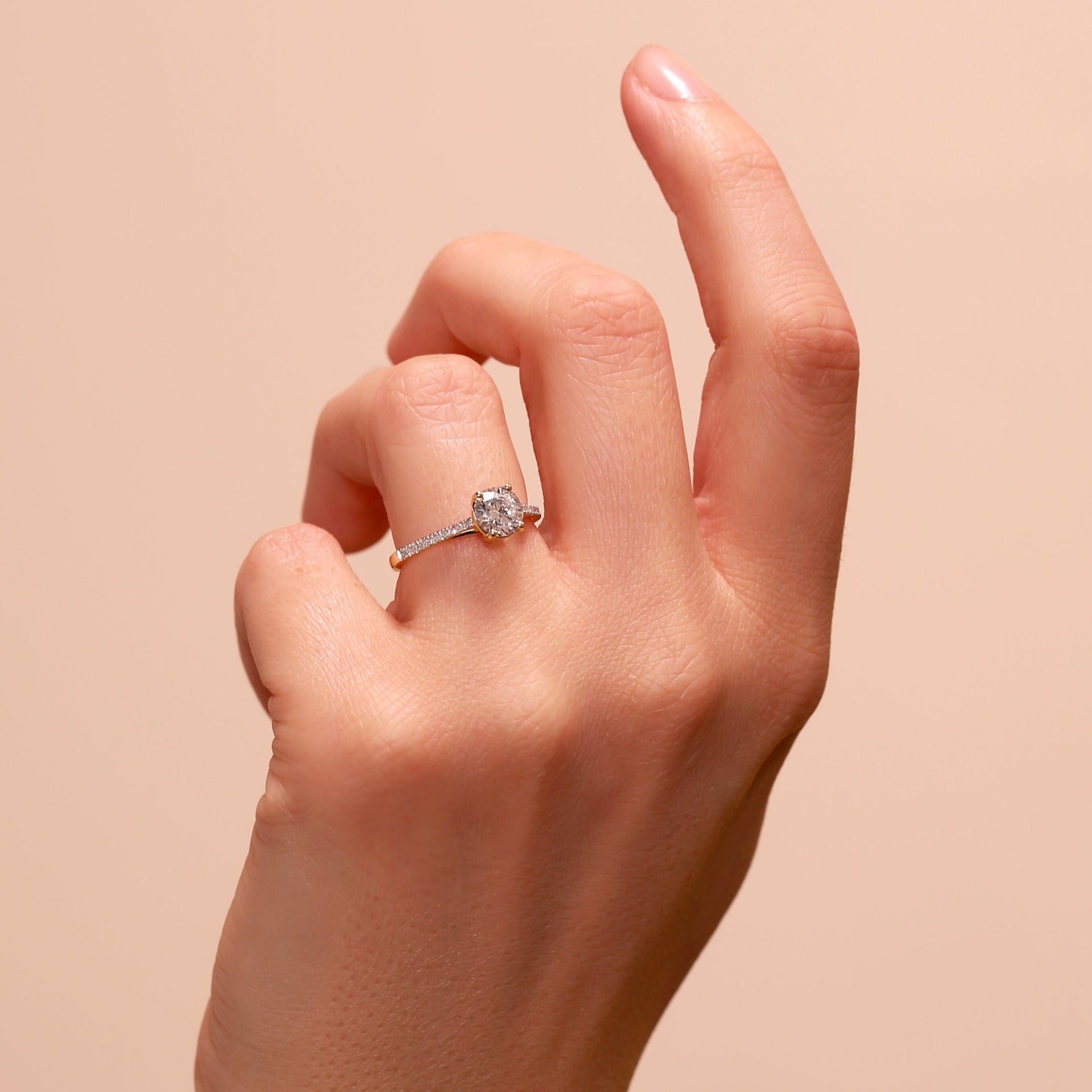 Margot | 18ct Yellow Gold 1ct tw Lab Grown Diamond Ring