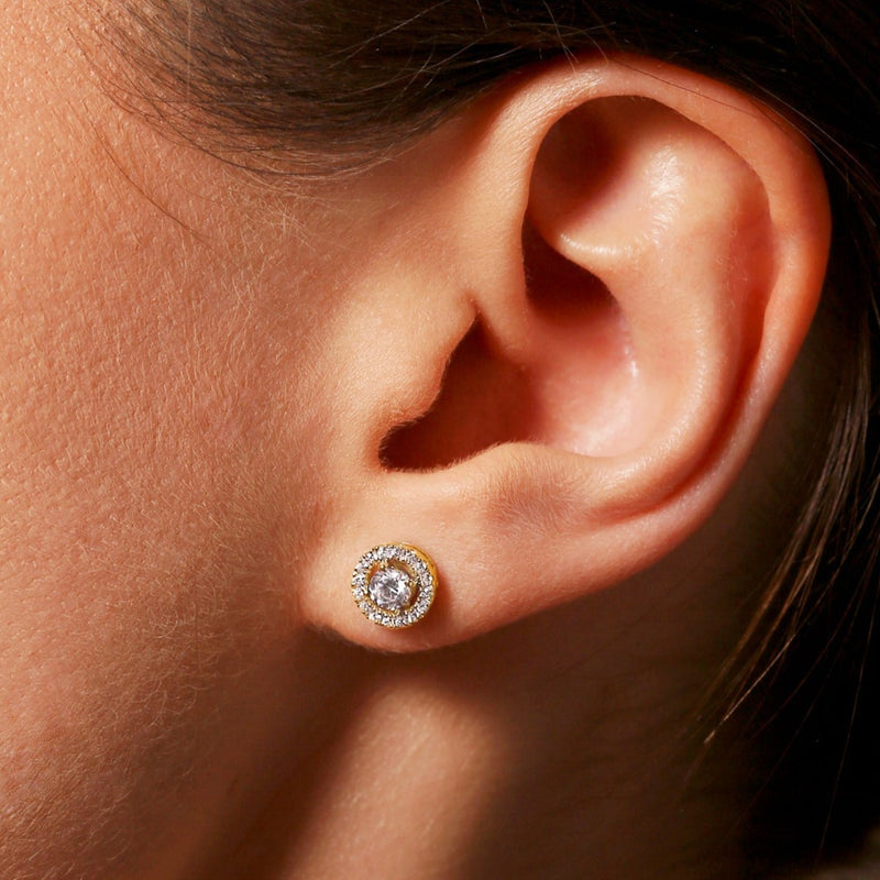 Orla | 9ct Yellow Gold 0.50ct tw Lab Grown Diamond Earrings