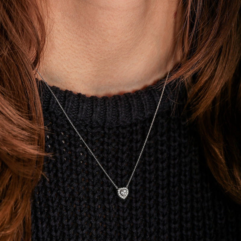 Tessa | 9ct White Gold 0.25ct tw Lab Grown Diamond Necklace