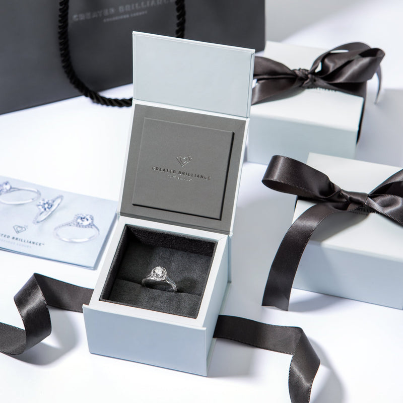 Ida | 18ct White Gold 1ct tw Lab Grown Diamond Engagement Ring