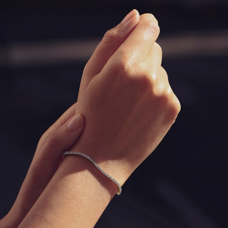 Penelope | 9ct Yellow Gold 2ct tw Lab Grown Diamond Bracelet