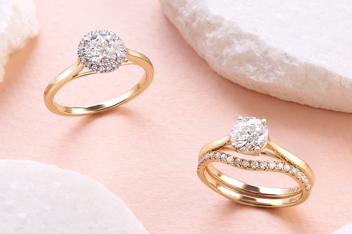 Winter Christmas Proposal Ideas With Lab-Grown Diamond Rings