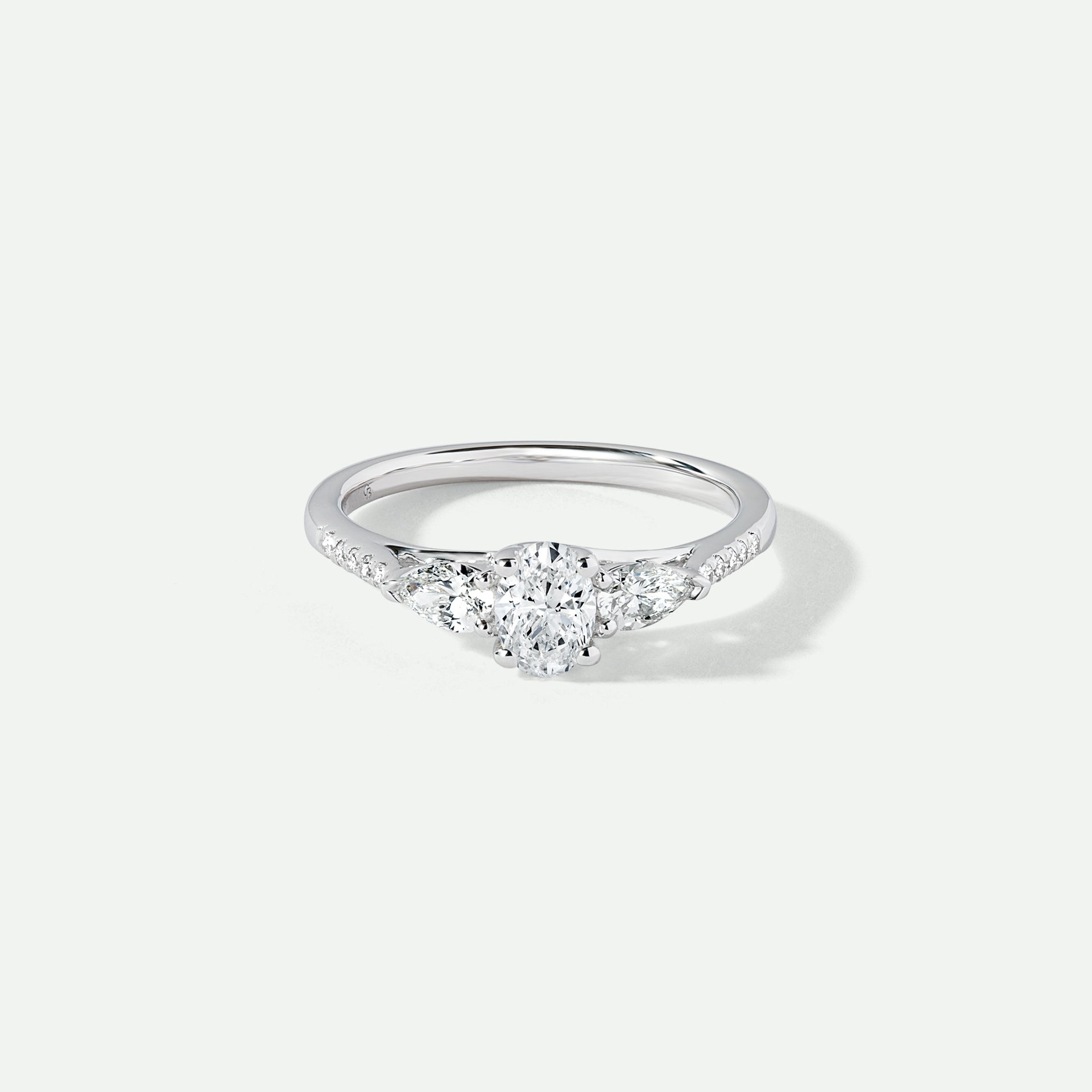 Alissa | 9ct White Gold 0.75ct tw Lab Grown Diamond Engagement Ring