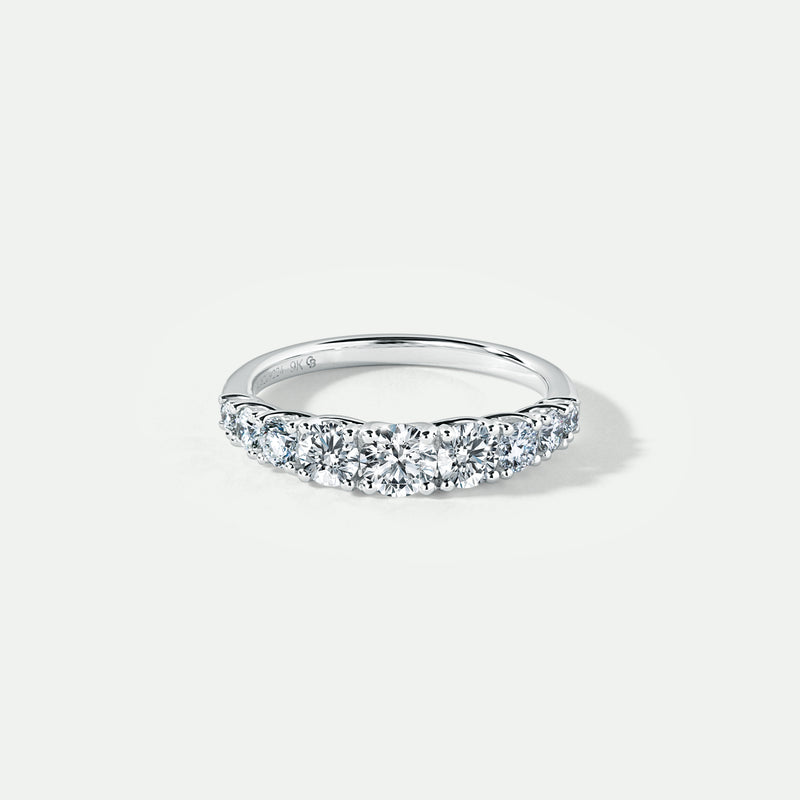 Amelie | 9ct White Gold 1ct tw Lab Grown Diamond Eternity Band Ring