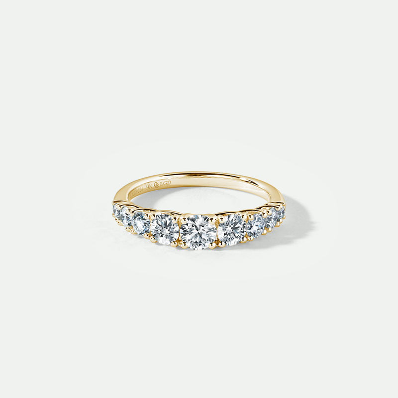 Amelie | 9ct Yellow Gold 1ct tw Lab Grown Diamond Eternity Band Ring